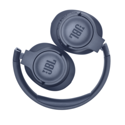 JBL Tune 760NC - Lightweight, Foldable Over-Ear Wireless Headphones with Active Noise Cancellation - Blue